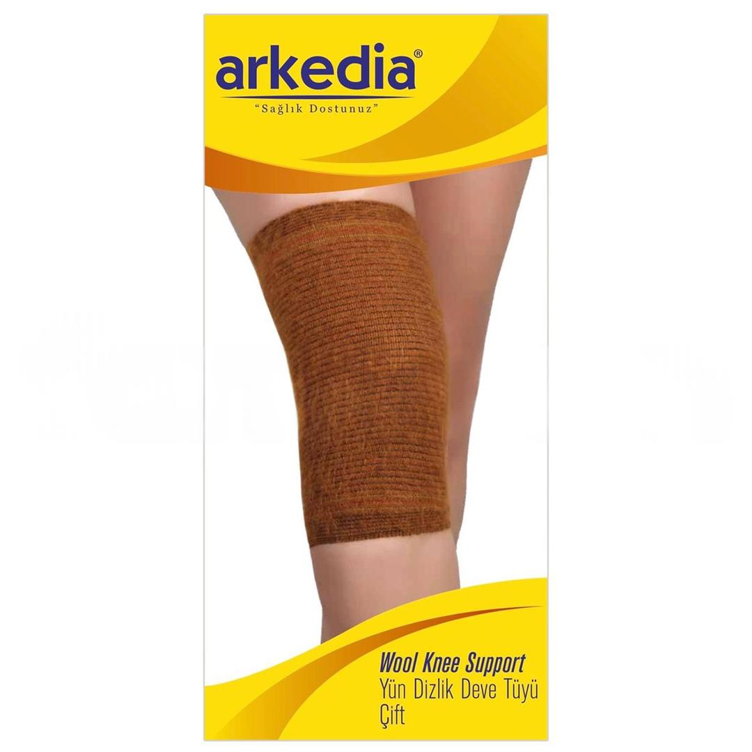 Arkedia 218 Yün Dizlik Deve Tüyü Çift Large