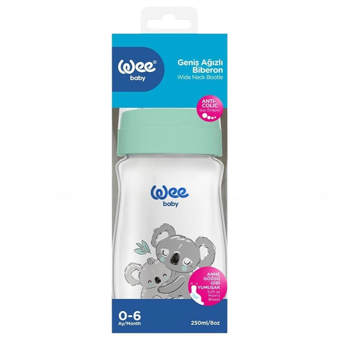 Wee 960 Safari PVC Biberon Geniş Ağızlı 0-6 Ay 250 ml