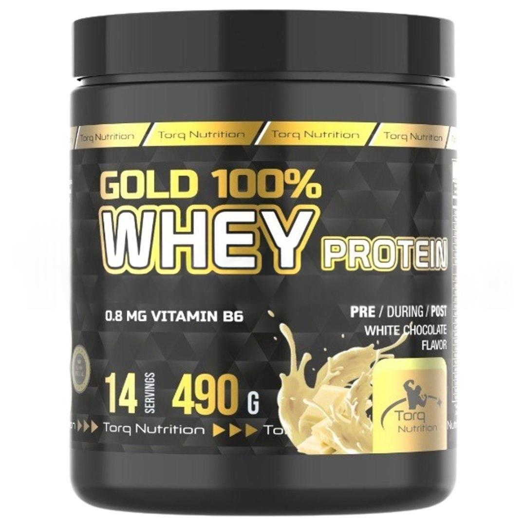 Torq Nutrition Gold Whey Protein Beyaz Çikolata Aromalı 490 gr