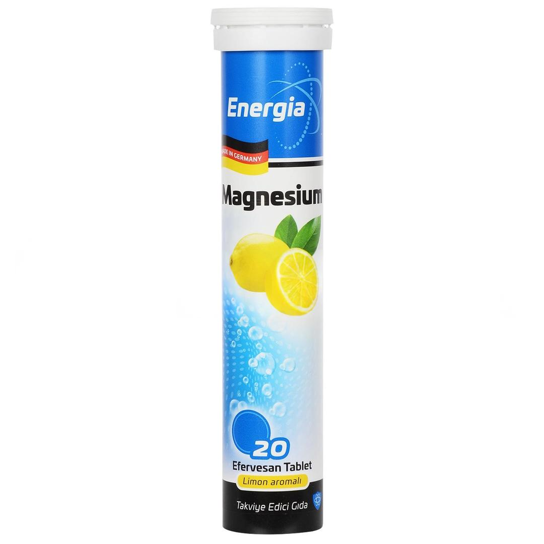Energia Magnesium 20 Efervesan Tablet