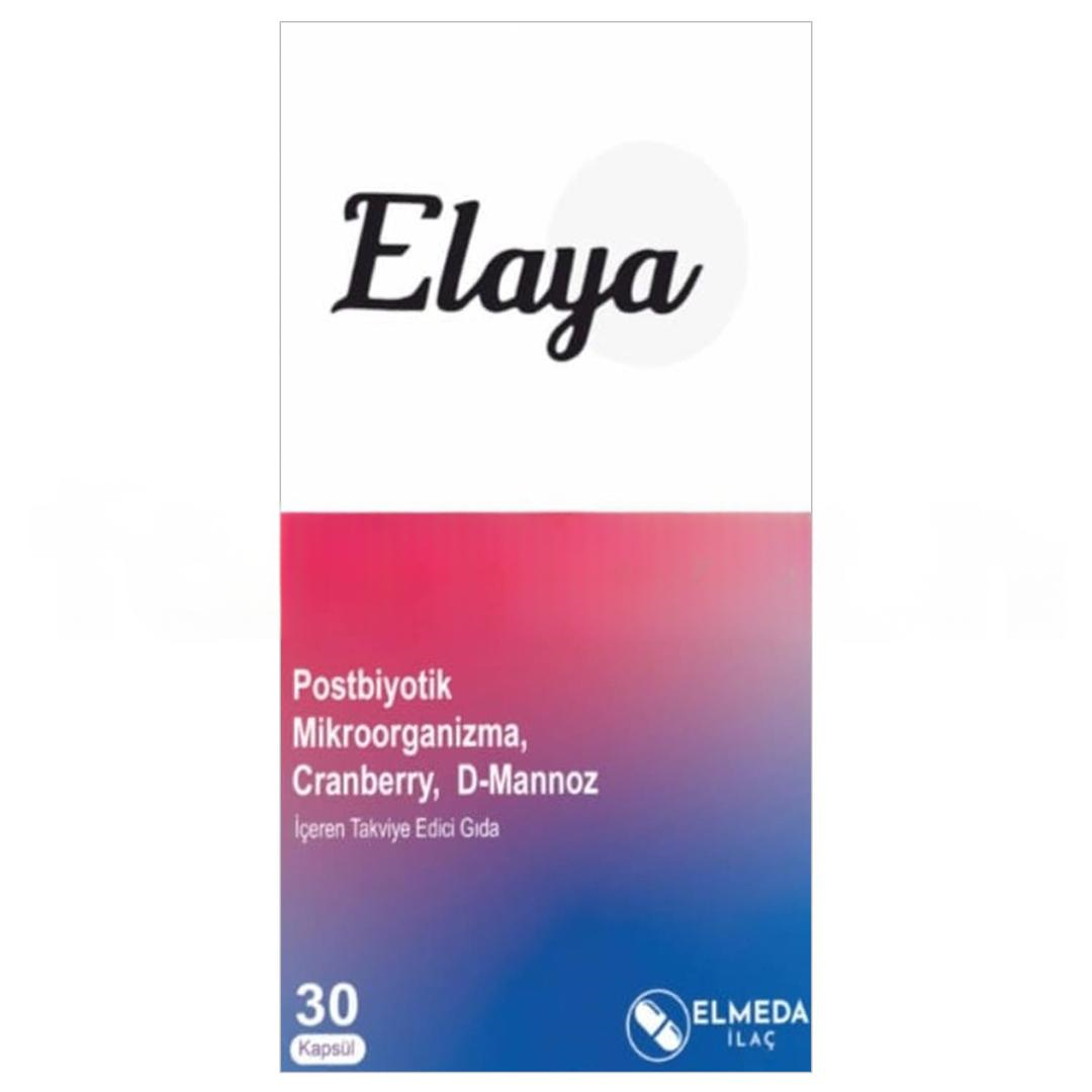 Elaya Cranberry D-mannoz C vitaminli Probiyotik 30 Kapsül