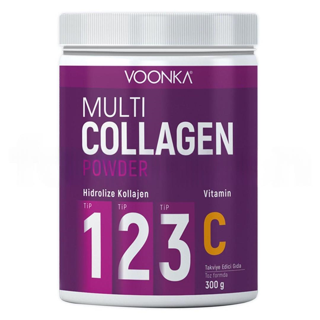 Voonka Multi Collagen Powder 300 gr - Eski Ambalaj