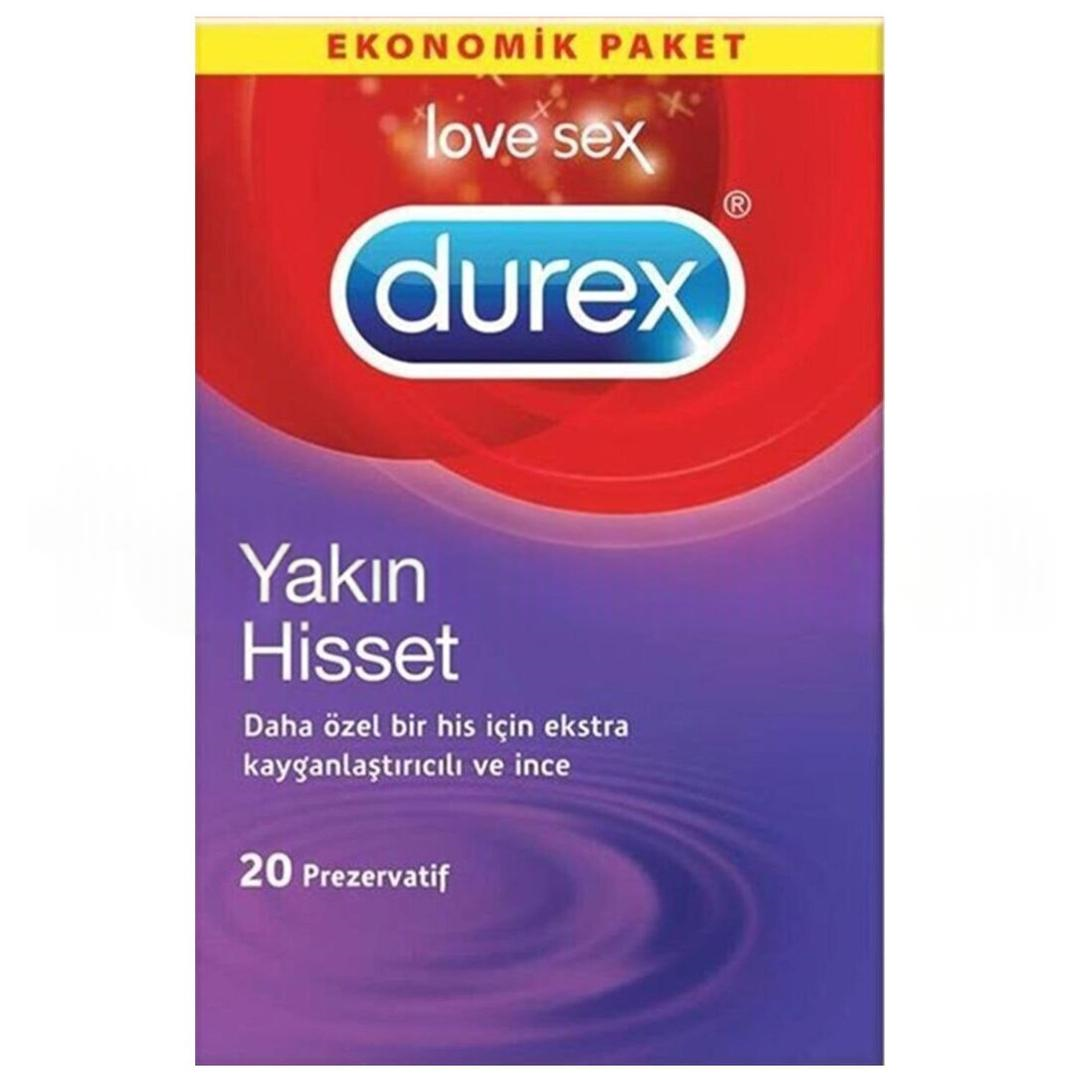 Durex Yakın Hisset Prezervatif 20'li