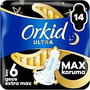 Orkid Extra Max Ultra Gece 14Adet Ped