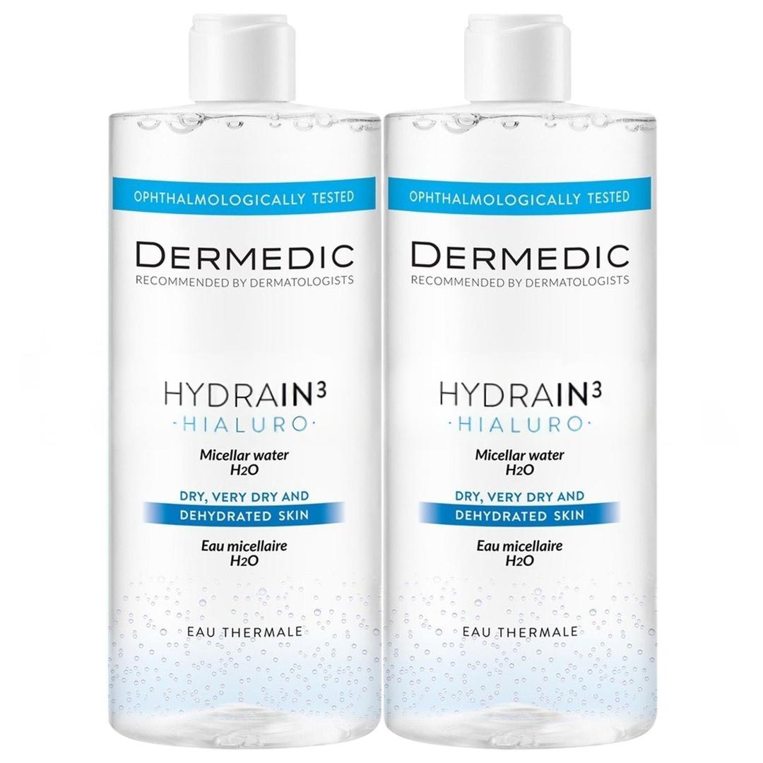 Dermedic Hydrain3 Misel Su H2o 2 x 500 ml