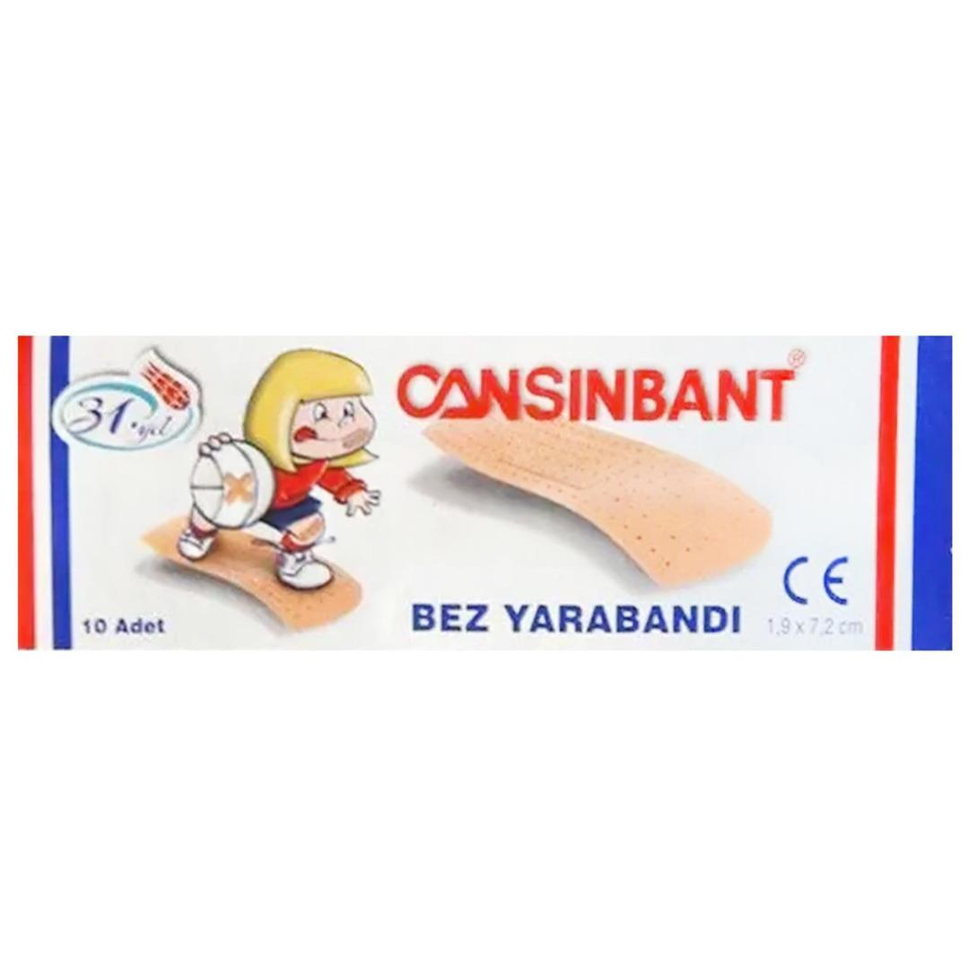 Cansın Plast Klasik Yara Bandı 10'lu No: 310