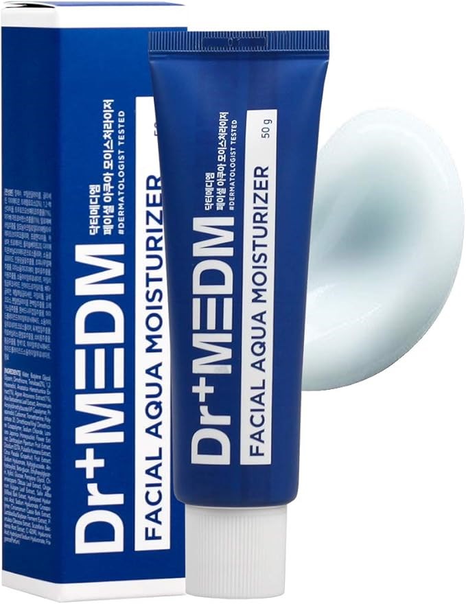 Dermal Dr+Medm Facial Aqua Yağlı ve Karma Ciltler İçin 50 gr Su Bazlı Nemlendirici Krem
