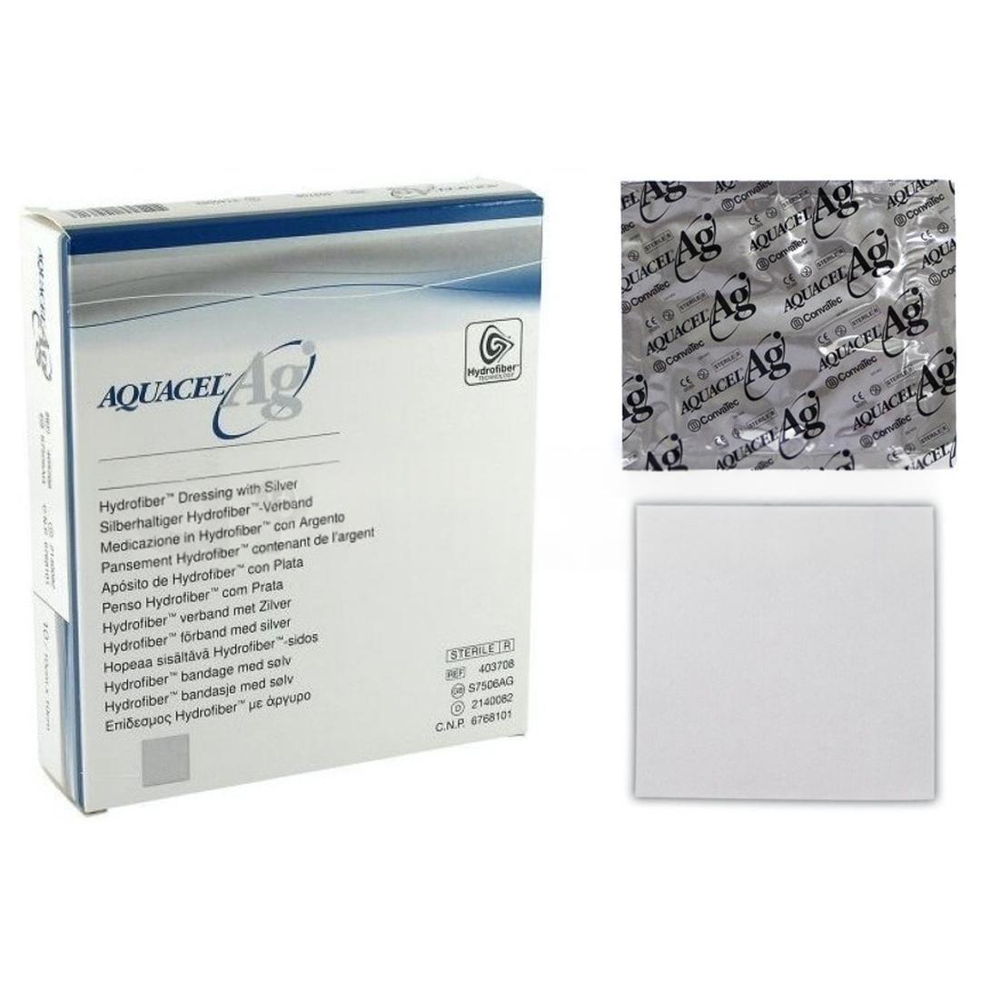 Aquacel AG Gümüşlü Yara Örtüsü 15x15 cm - Tekli