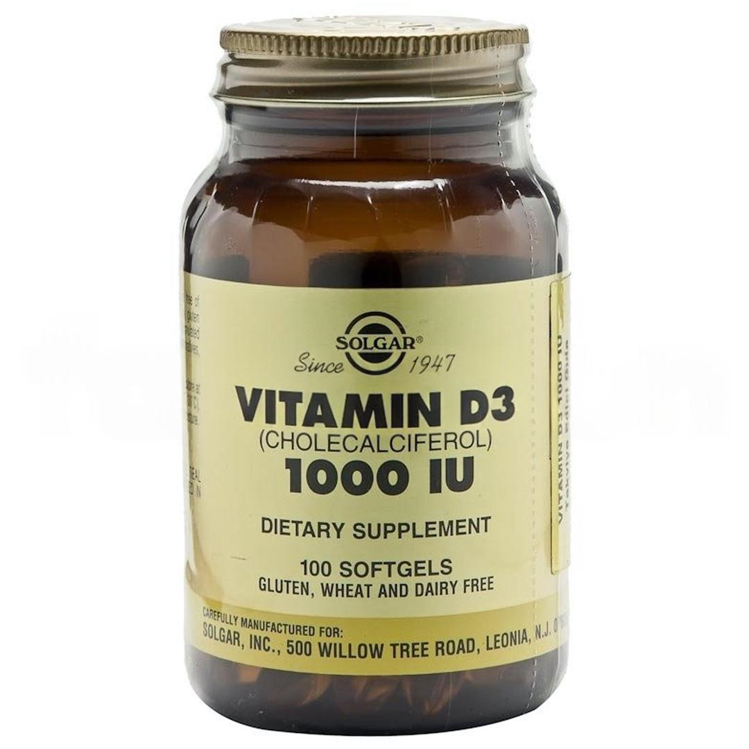 Solgar Vitamin D3 1000 IU 100 Tablet - Eski Ambalaj