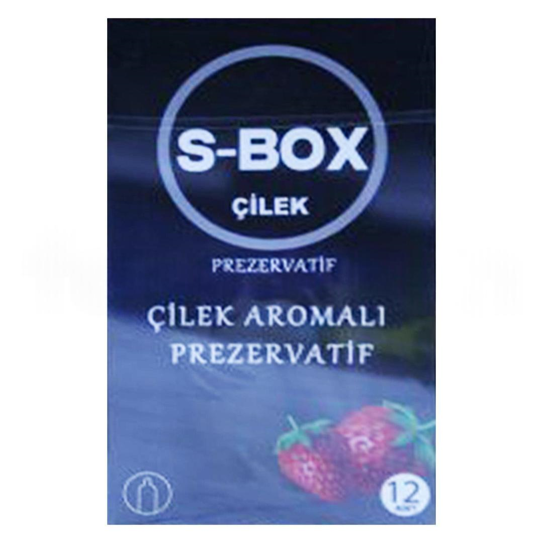 S-Box Çilekli Latex Prezervatif 12'li