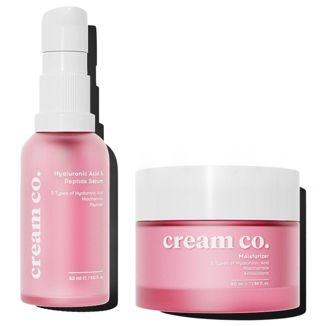 Cream Co. Dolgunlaştırıcı Nemlendirici İkili Pep 30 ml + Mo 50 ml