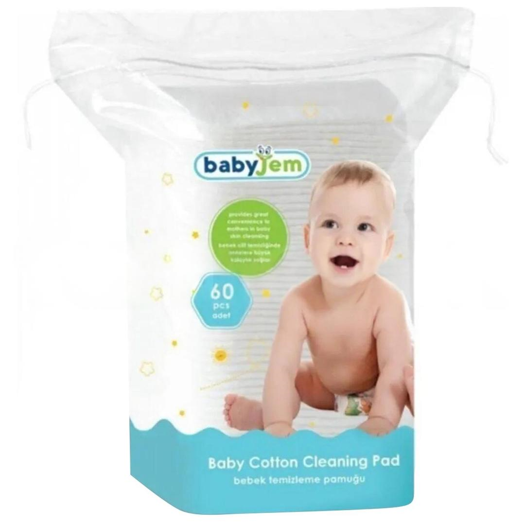 Babyjem Bebek Temizleme Pamuğu 60'lı