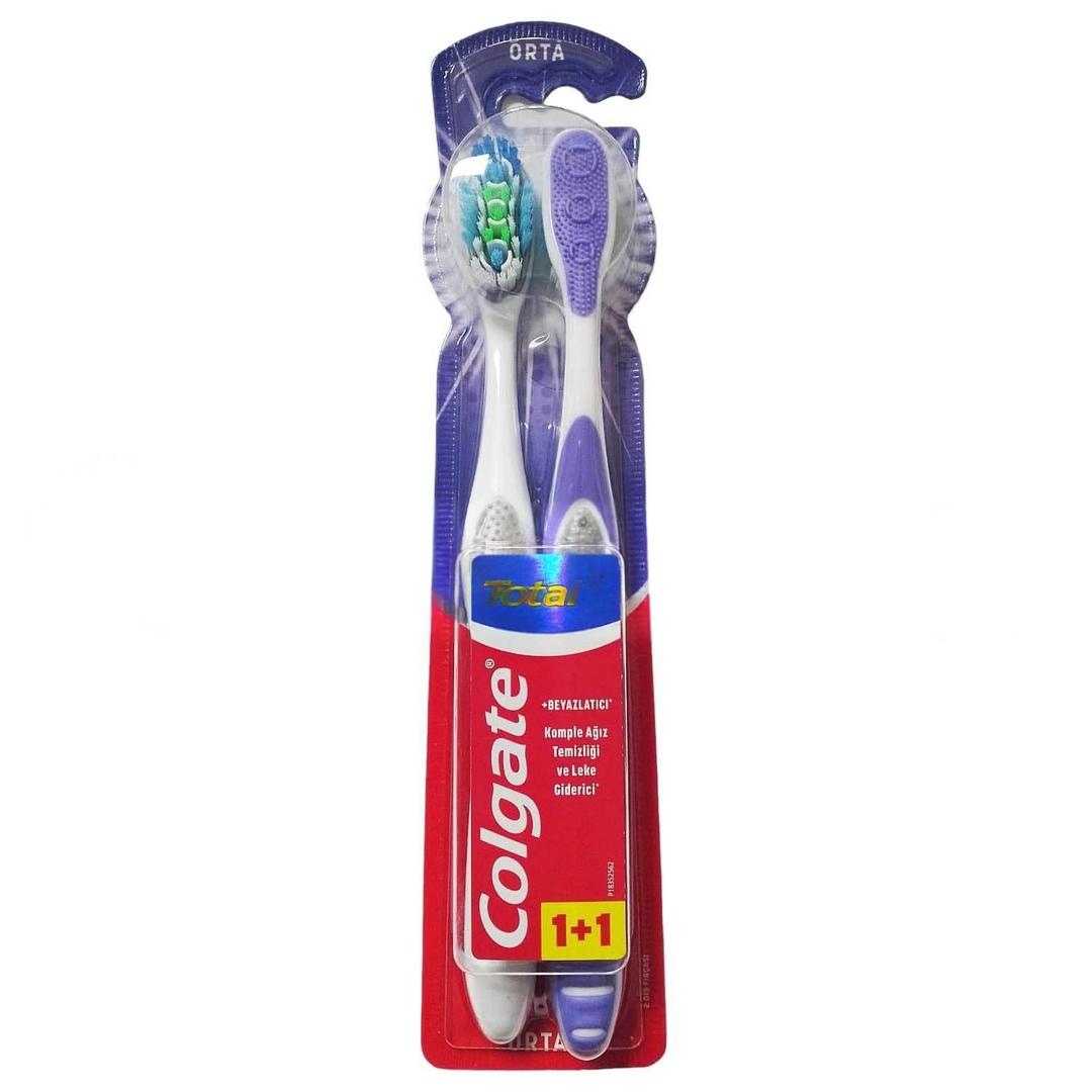 Colgate Total 12 Beyazlatıcı Diş Fırçası 1+1