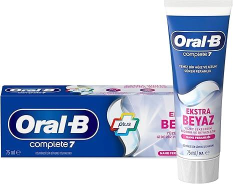 Oral-B Complete 7 Ekstra Beyaz Diş Macunu 75 ml