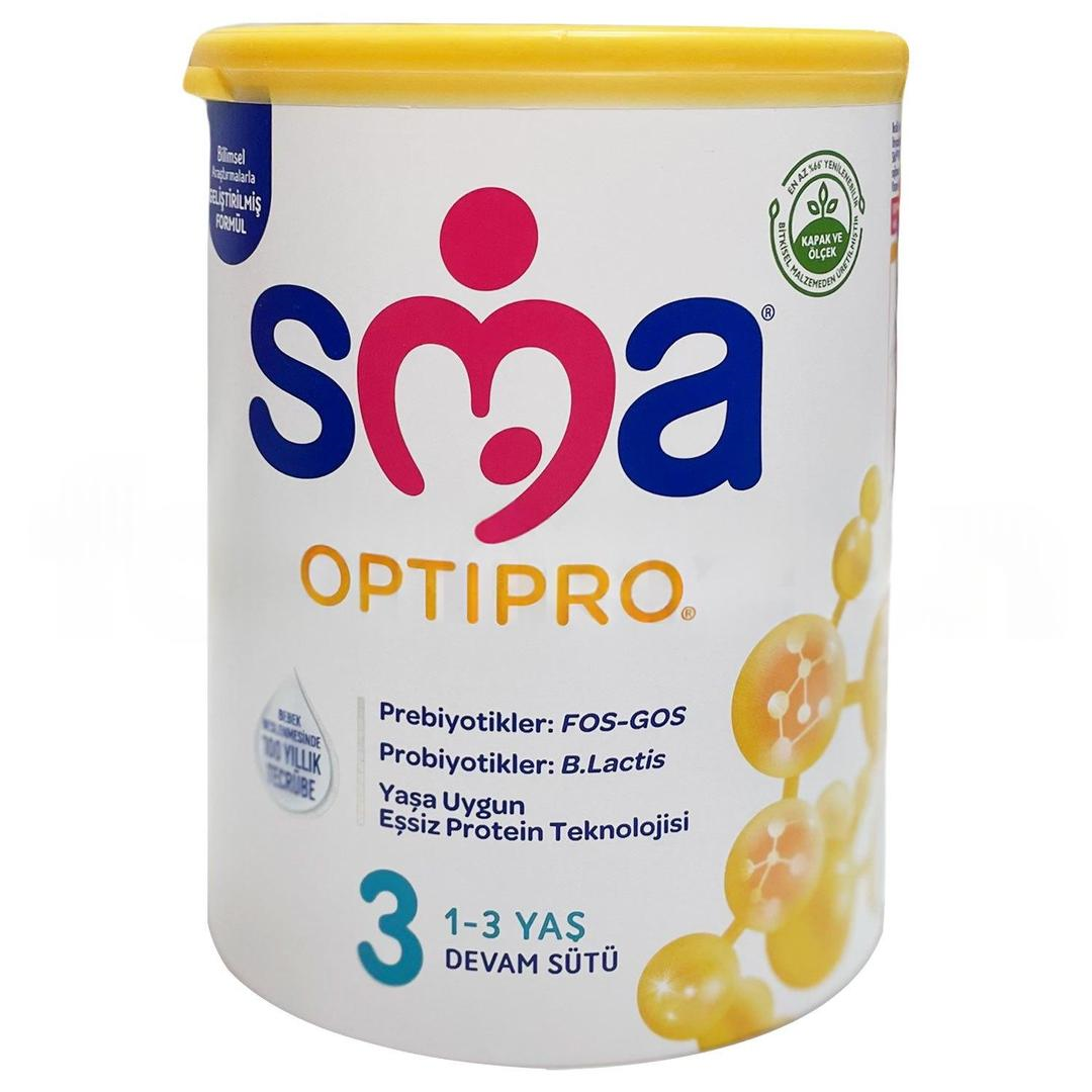 Sma Optipro Probiyotik 3 Bebek Devam Sütü 1-3 Yaş 800 gr