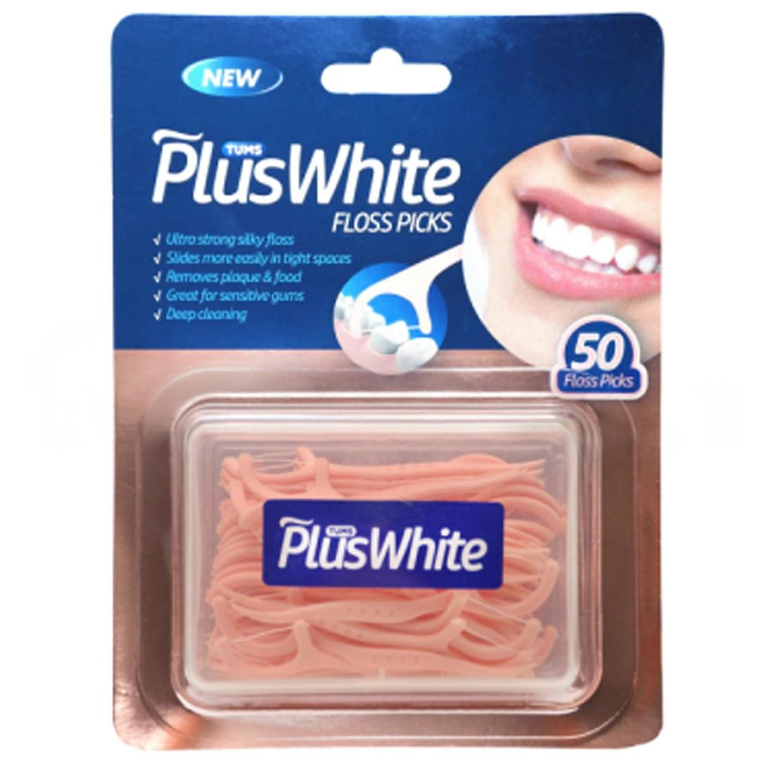 Plus White Diş İpi Kürdanlı 50'li