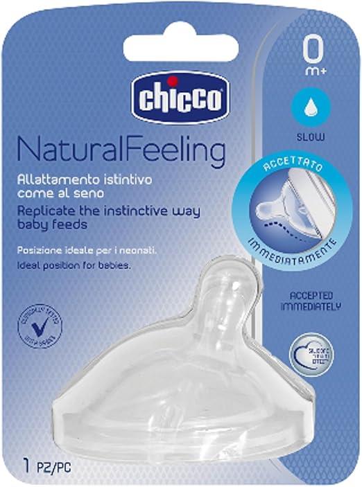 CHICCO.010 NATURALFEELING BİBERON EMZİĞİ 0 AY+ NORMAL AKIŞ TEKLİ