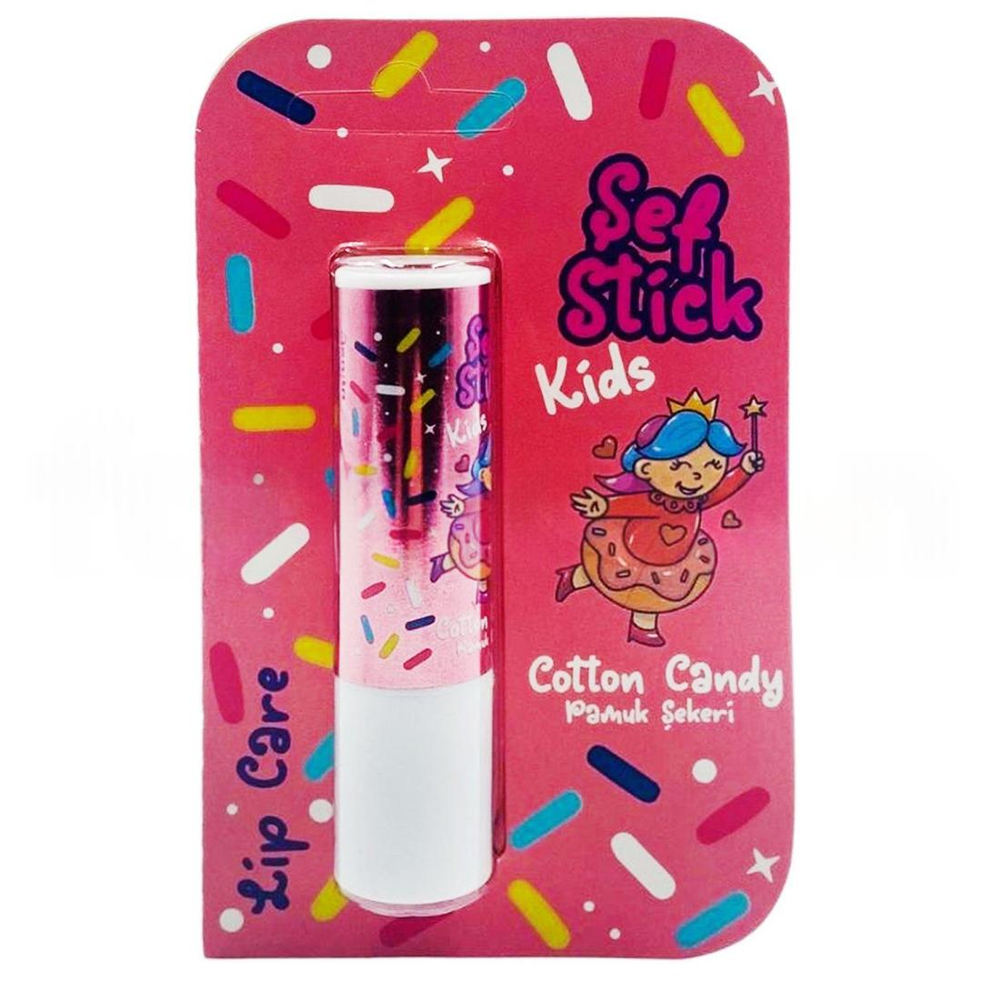 Şef Stick Lip Care Çocuk - Pamuk Şekeri