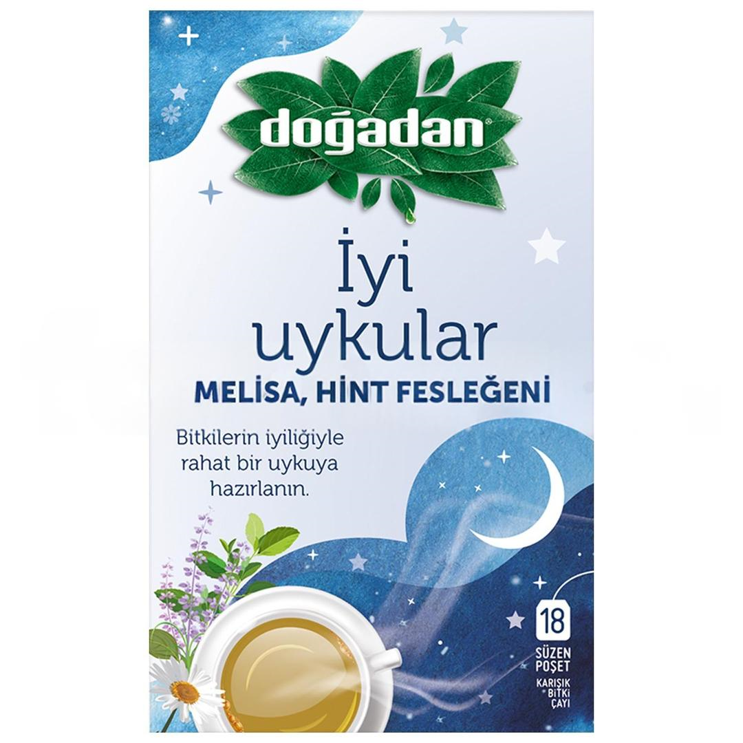 Doğadan İyi Uykular Melisa Hint Fesleğini Çay 18'li