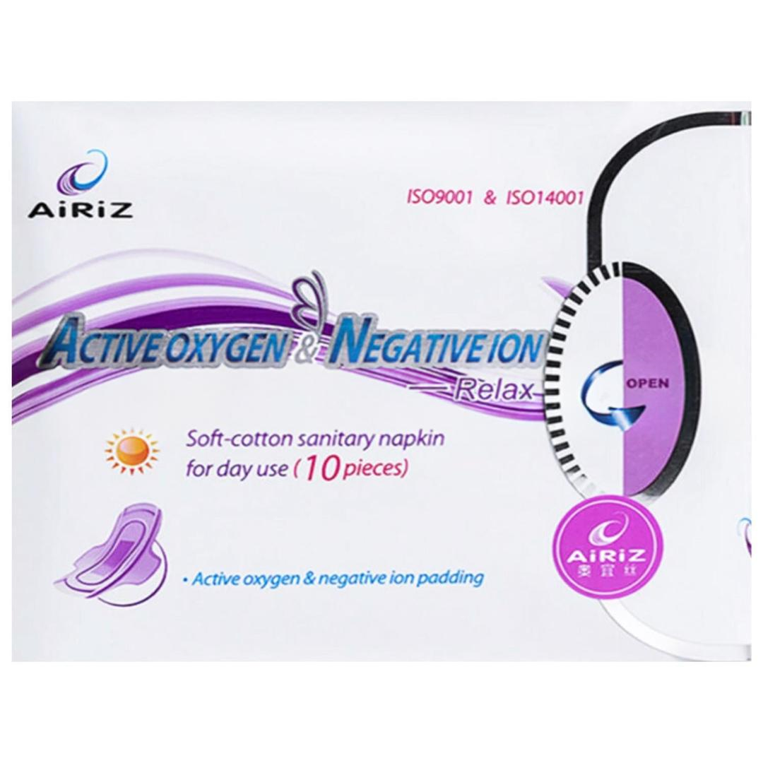 Airiz Active Oxygen & Negative Ion Gündüz Pedi 10'lu