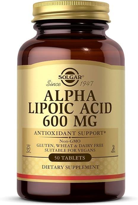 Solgar Alpha Lipoic Acid 600 mg 50 Tablet