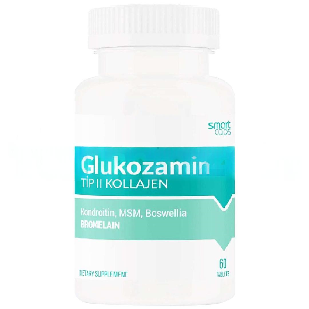 Smartcaps Glukozamin Tip II Kolajen 60 Tablet