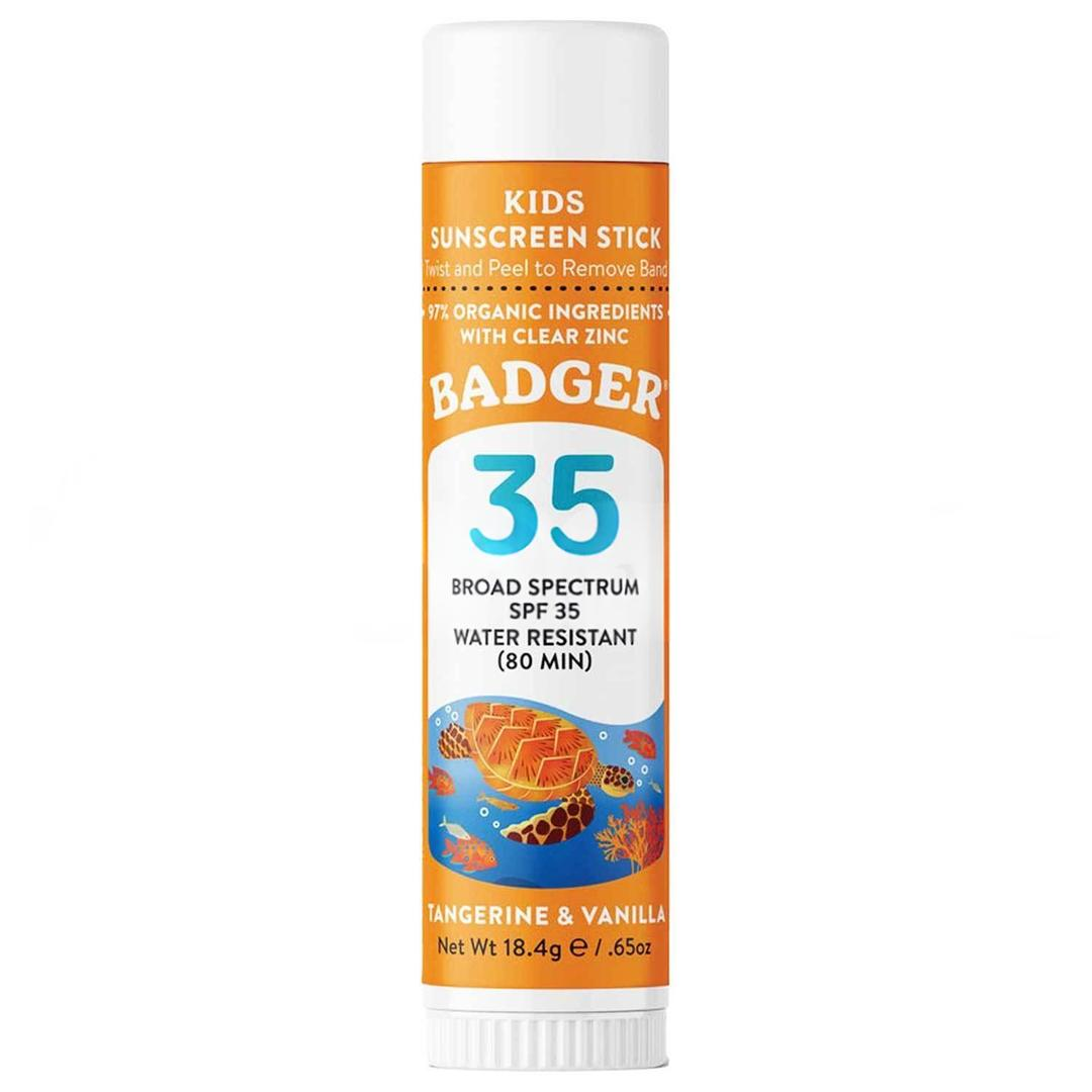 Badger Çocuk Turuncu Güneş Kremi Stick Kolay Sürülüm SPF35 18,4 gr