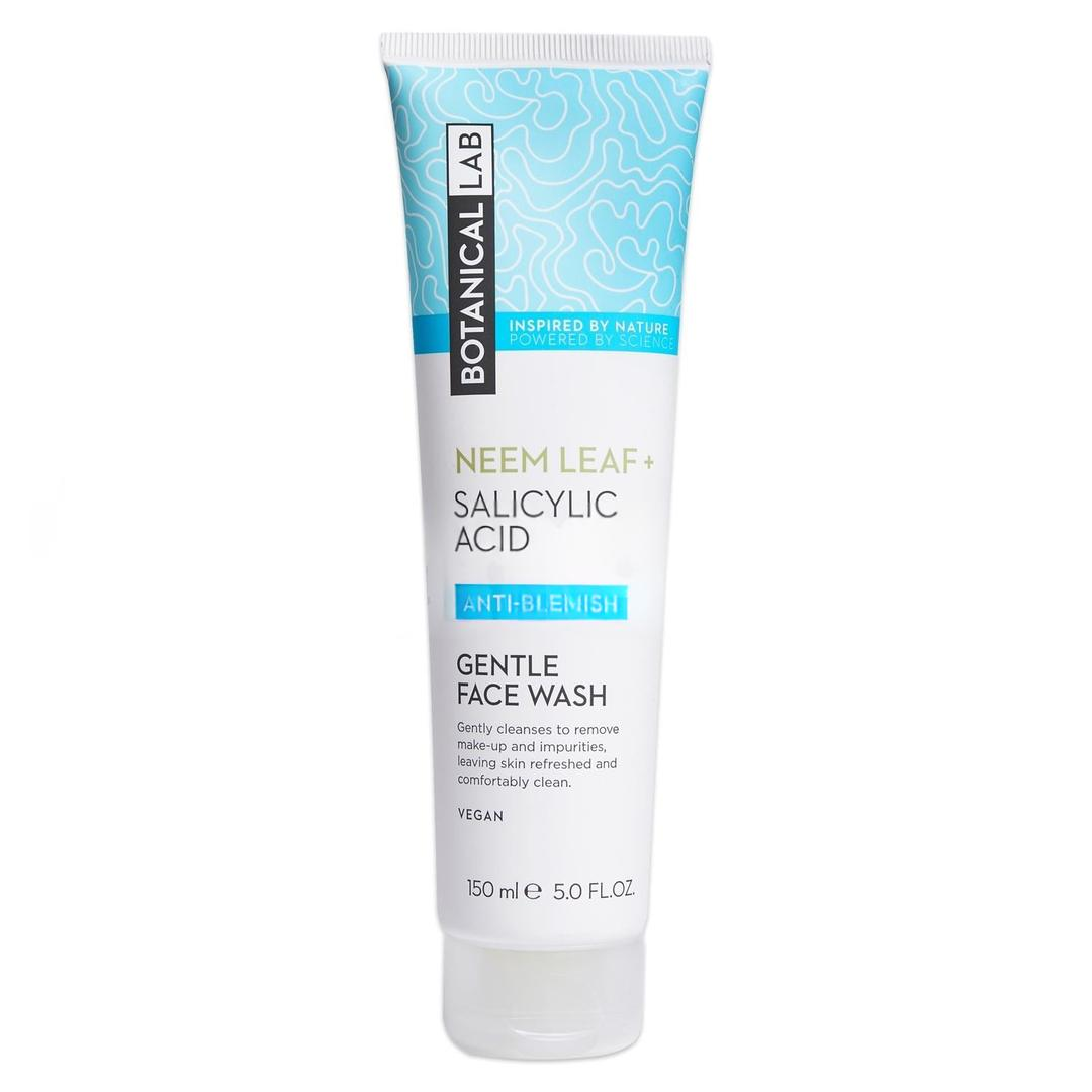 Botanicallab Neem Ağacı Yaprağı Özü Salisilik Asit Hassas Ciltler İçin Yüz Yıkama Jeli 150 ml
