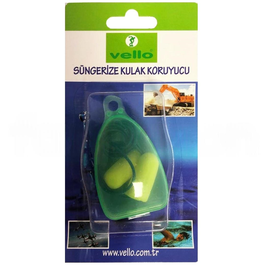 Vello Kulak Tıkacı Süngerize İpli