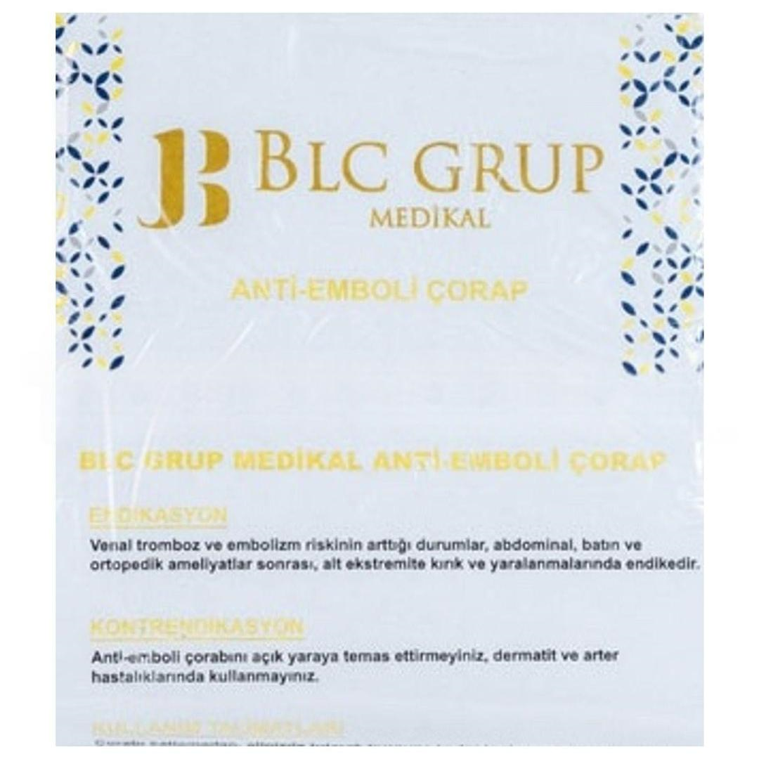 Blc Antiemboli Diz Üstü Varis Çorabı Burnu Açık - Small