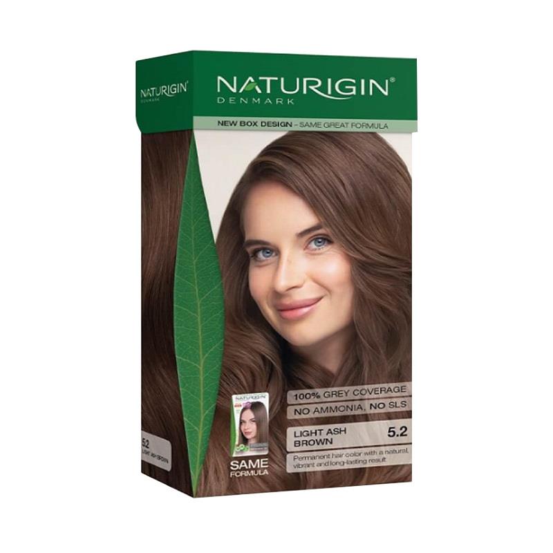 Naturigin Organik İçerikli Saç Boyası 5.2 Açık Kül Kahverengi