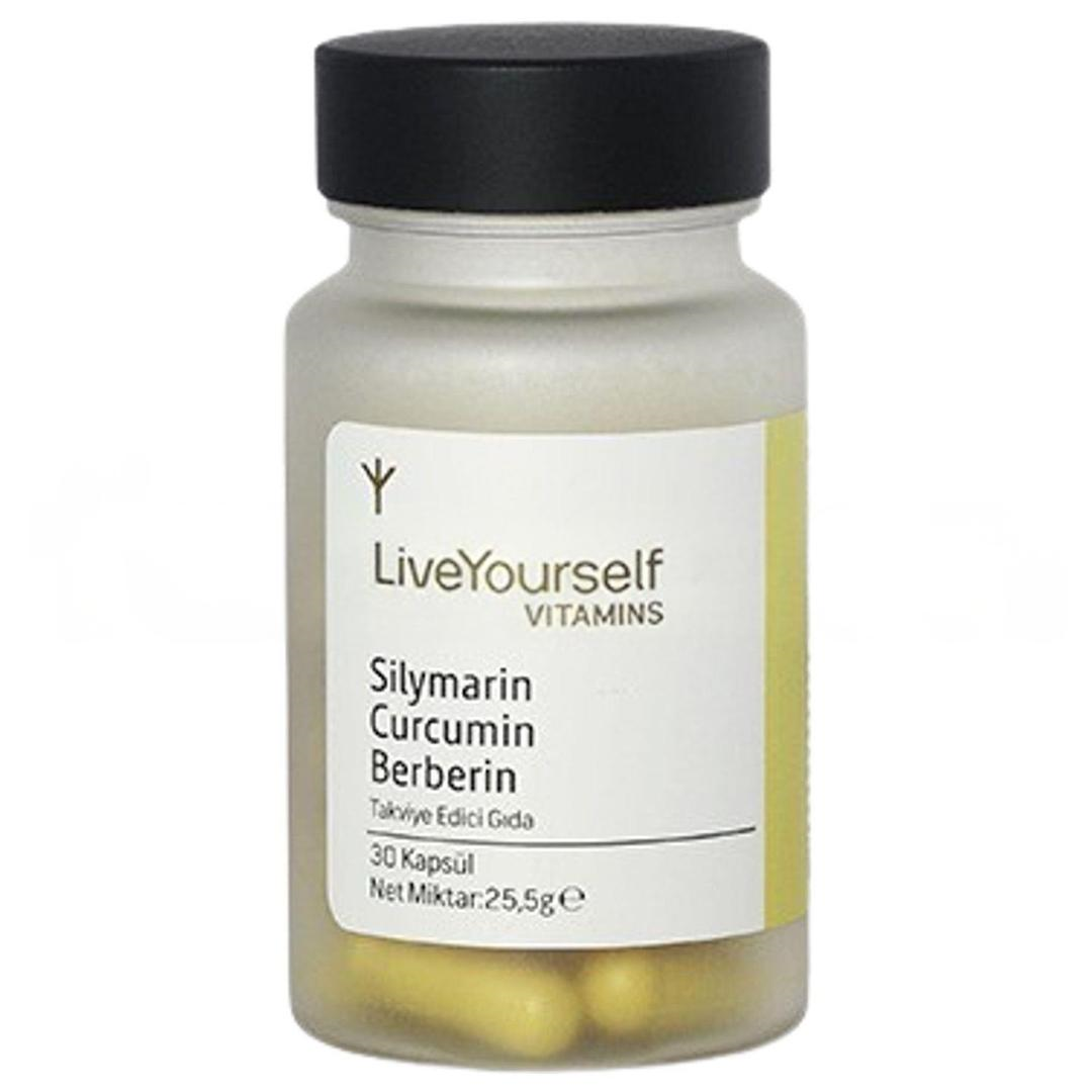 Live Yourself Vitamin Silymarin Curcumin Berberin 30 Kapsül
