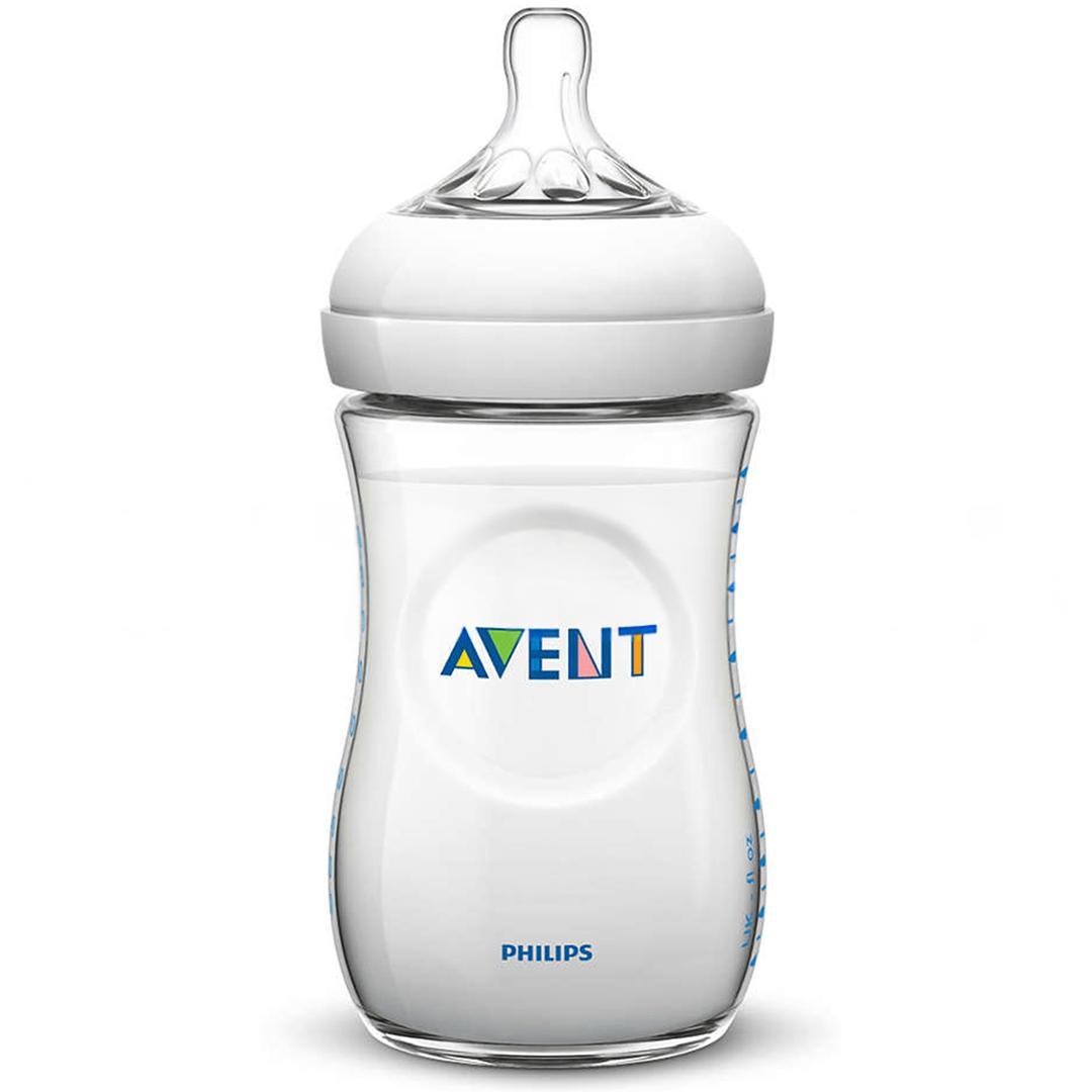 Avent SCF693/17 Natural Tekli PP Şeffaf Biberon 260 ml