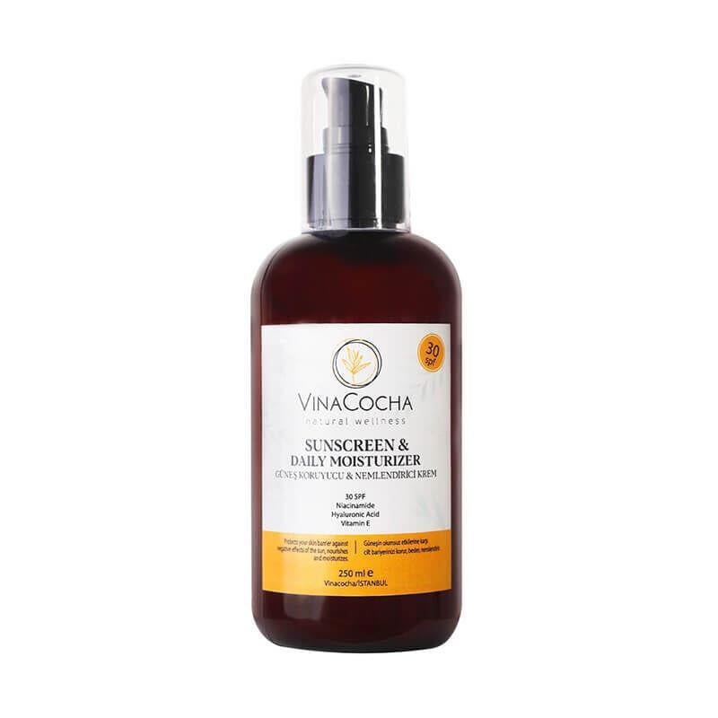 Vinacocha Güneş Koruyucu ve Nemlendirici Krem Spf 30 250 ml