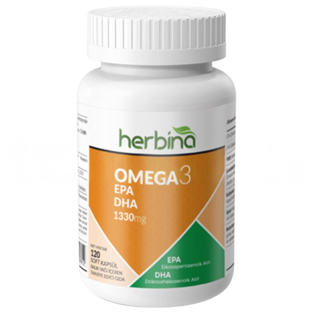 Herbina Omega 3 Balık Yağı 120 Softjel