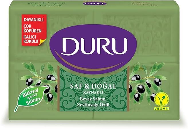 Duru 4x150 gr Saf ve Doğal Zeytinyağı Özlü Sabun