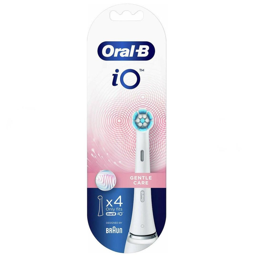 Oral-B İo Gentle Care White Elektrikli Diş Fırçası Başlığı 4'lü