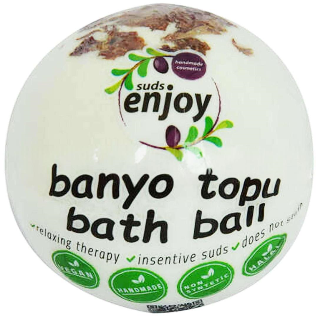 Enjoy Beyaz Gül El Yapımı Banyo Topu Beyaz 90-120 gr