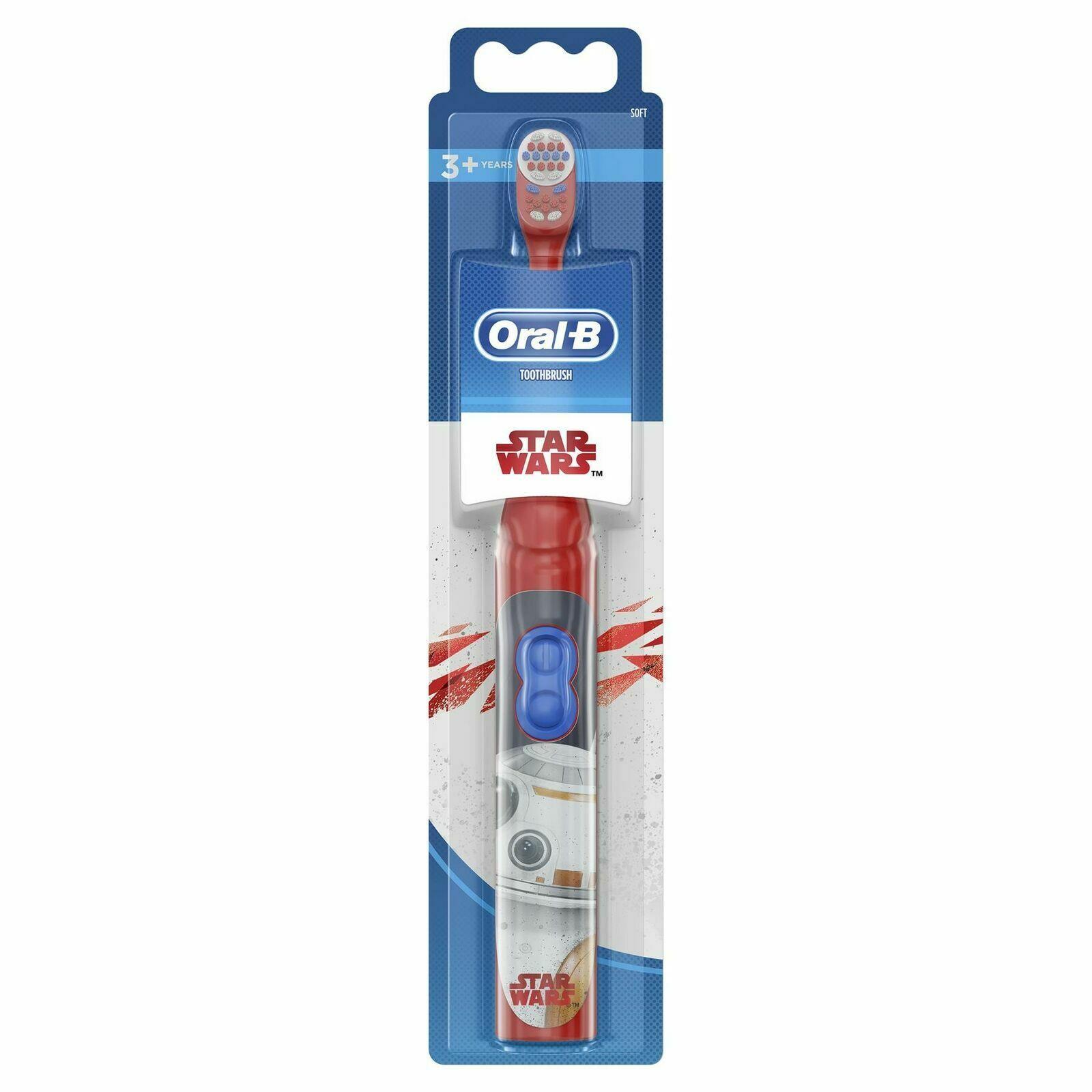 Oral-B Stages Power Pilli Diş Fırçası kırmızı-mavi