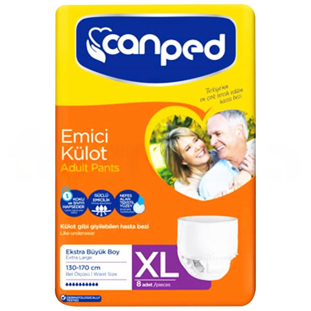 Canped Emici Külot xLarge 8'li