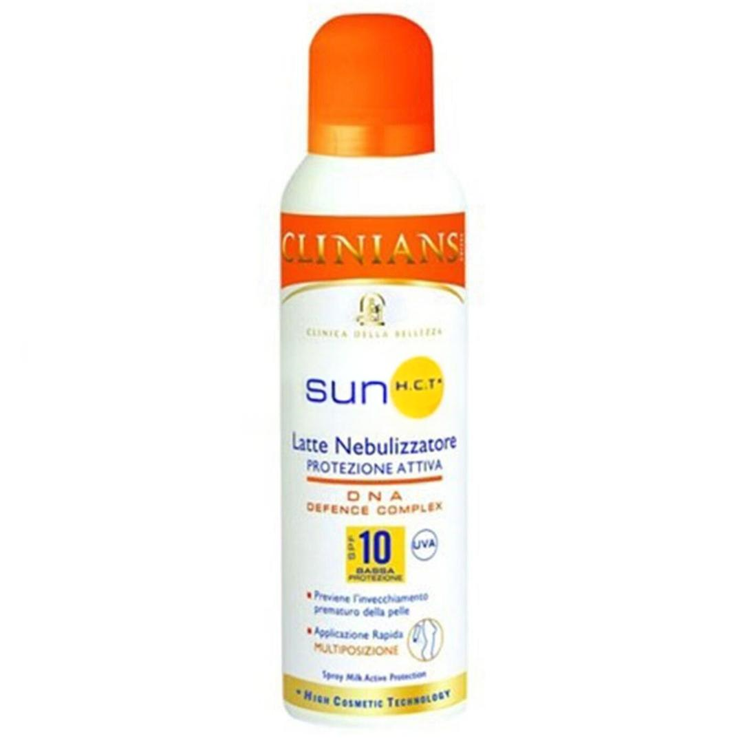 Clinians Sun H.C.T. Latte Nebulizzatore Spray Defense Spray Milk SPF10 150 ml