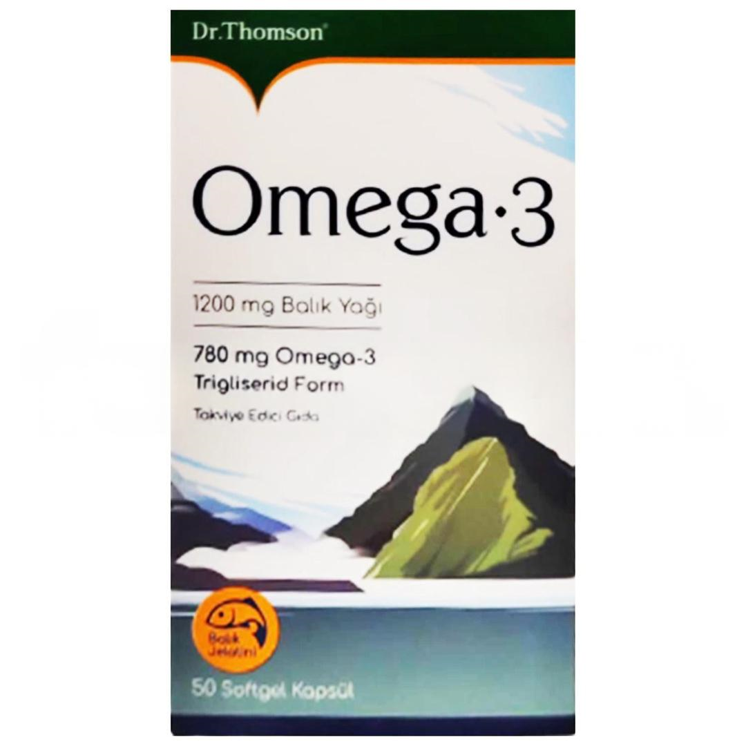 Dr. Thomson Omega-3 1200 mg Balık Yağı 50 Kapsül