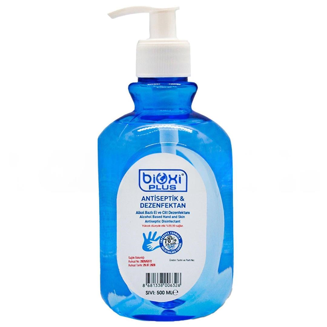 Bioxi Antiseptik & Dezenfektan El, Cilt Ve Yara Bakım Hipokloröz Asit (Hocl) Bazlı 500 ml