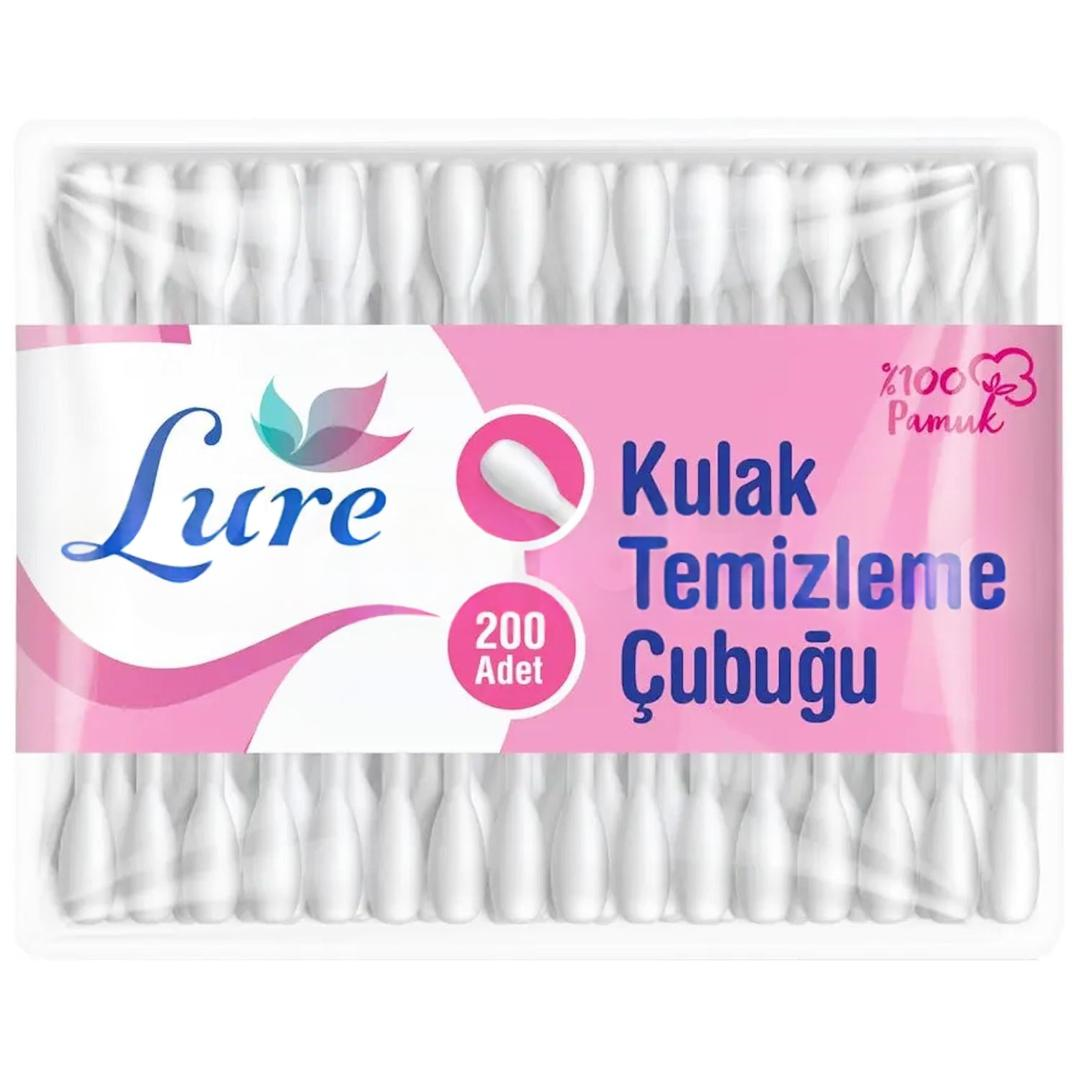 Lure Kare Kulak Çubuğu 200 Adet