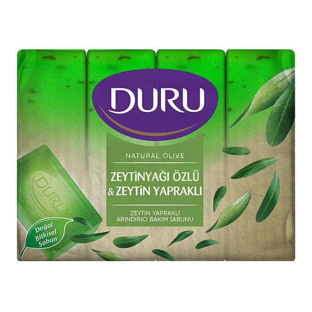 Duru Sabun Natural Zeytinyağlı 4 x 150 gr