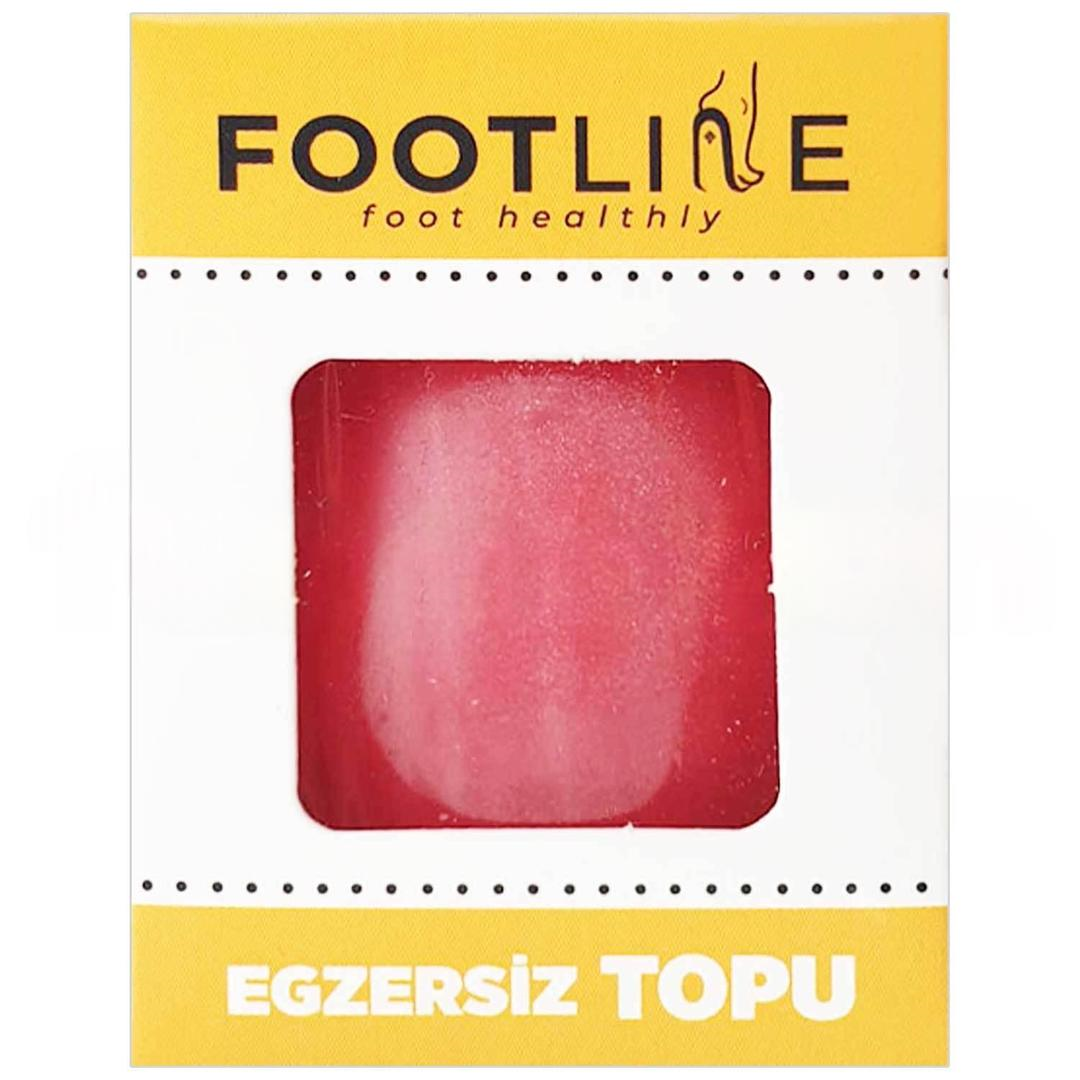 Footline Egzersiz Topu Sert - Kırmızı