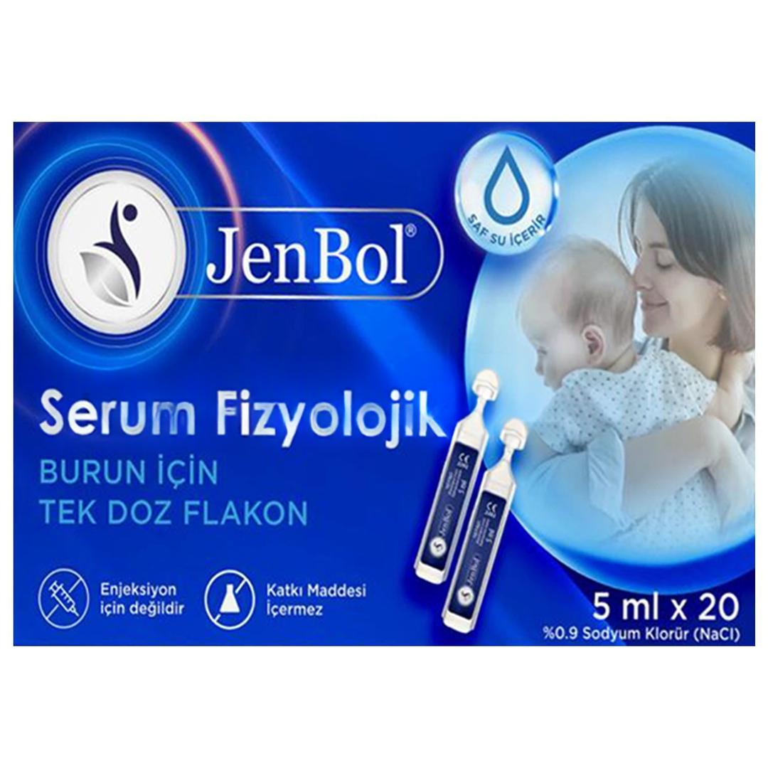 Jenbol Fizyolojik Serum 5 ml x 20 Flakon