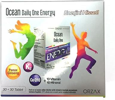 Orzax Ocean Daily One Energy 30 Tablet 2 Adet
