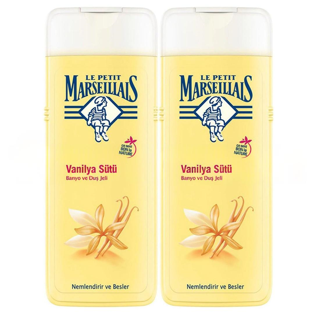 Le Petit Marseillais Duş Jeli Ekstra Yumuşak Formüllü Organik Vanilya Sütü 400 ml - 2 Adet