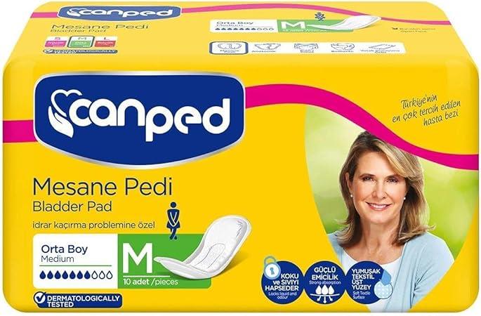 Canped Anatomik Orta 10 Adet Yetişkin Hasta Ara Bezi